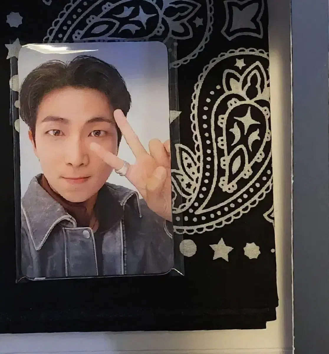2025 Bts FESTA ARMY Zone Photocard Bandana Set on Bunjang